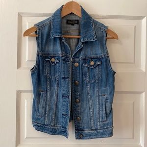 J. Crew denim vest